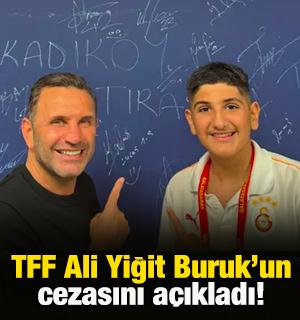 Okan Buruk'un oğlu Ali Yiğit'in cezası a&ccedil;ıklandı!