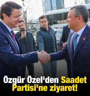 &Ouml;zg&uuml;r &Ouml;zel'den Saadet Partisi'ne ziyaret!