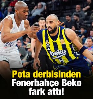 Pota derbisinde Fenerbah&ccedil;e fark attı!