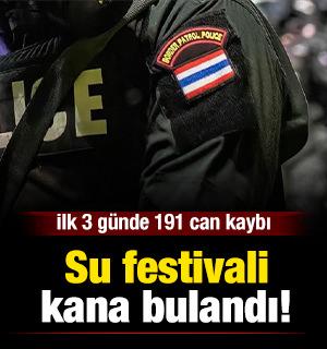 Su festivali kana bulandı: İlk 3 g&uuml;nde 191 can kaybı