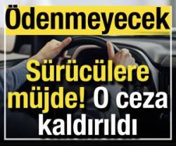 S&uuml;r&uuml;c&uuml;lere m&uuml;jde: Ceza kaldırıldı! &Ouml;demeden satabileceksiniz