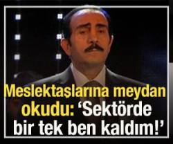 &Uuml;nl&uuml; sanat&ccedil;ı meslektaşlarına meydan okudu