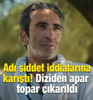 &Uuml;nl&uuml; oyuncu  diziden &ccedil;ıkarıldı!