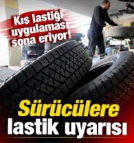Zorunlu kış lastiği uygulaması sona eriyor: S&uuml;r&uuml;c&uuml;lere "mevsimsel fark" uyarısı