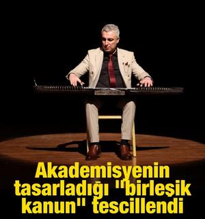 Akademisyenin tasarladığı "birleşik kanun" faydalı model olarak tescillendi