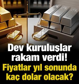Dev kuruluşlar rakam verdi! G&uuml;m&uuml;ş fiyatları yıl sonunda ka&ccedil; dolar olacak?