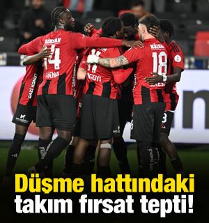 D&uuml;şme hattındaki takım fırsat tepti! Gaziantep'ten 3 farklı galibiyet