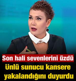 &Uuml;nl&uuml; sunucu kansere yakalandığını duyurdu