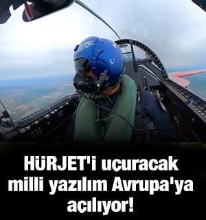 H&Uuml;RJET'i u&ccedil;uracak milli yazılım Avrupa'ya a&ccedil;ılıyor!
