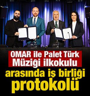 İstanbul &Uuml;niversitesi OMAR ile Palet T&uuml;rk M&uuml;ziği İlkokulu arasında iş birliği protokol&uuml;