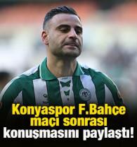 Deniz T&uuml;r&uuml;&ccedil;'&uuml;n konuşması Fenerbah&ccedil;elilerin tepkisini &ccedil;ekti!