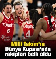 Milli Takım'ın D&uuml;nya Kupası'nda rakipleri belli oldu