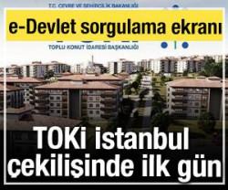TOKİ İstanbul e-Devlet sorgulama ekranı: TOKİ İstanbul 100 bin konut kura sonu&ccedil;ları isim listesi
