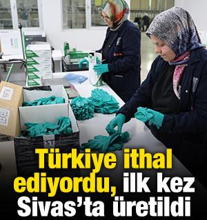 T&uuml;rkiye ithal ediyordu, ilk kez Sivas'ta &uuml;retildi