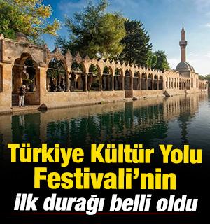 T&uuml;rkiye K&uuml;lt&uuml;r Yolu Festivali 25 Nisan'da Şanlıurfa'da başlıyor