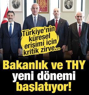 T&uuml;rkiye'nin k&uuml;resel erişimi i&ccedil;in kritik zirve: Bakanlık ve THY yeni d&ouml;nemi başlatıyor!