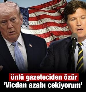 &Uuml;nl&uuml; gazeteciden Trump'a destek verdiği i&ccedil;in &ouml;z&uuml;r diledi: Vicdan azabı &ccedil;ekiyorum