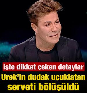 &Uuml;rek'in dudak u&ccedil;uklatan serveti b&ouml;l&uuml;ş&uuml;ld&uuml;