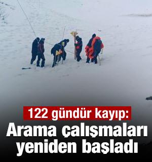 122 g&uuml;nd&uuml;r kayıp: Arama &ccedil;alışmaları yeniden başladı