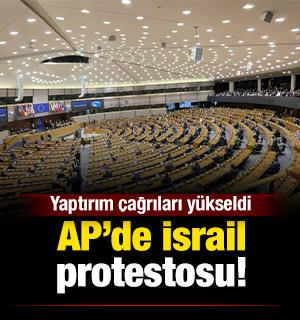 AP&rsquo;de İsrail protestosu: Yaptırım &ccedil;ağrıları y&uuml;kseldi