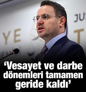 Bakan G&uuml;rlek: Vesayet ve darbe d&ouml;nemleri tamamen geride kaldı