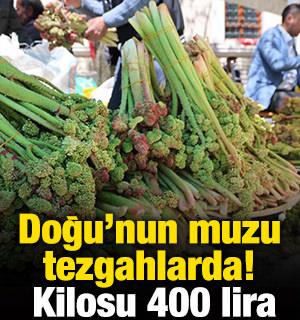 Doğu'nun muzu tezgahlarda! Kilosu 400 lira