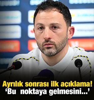 Tedesco'dan ayrılık sonrası ilk a&ccedil;ıklama!