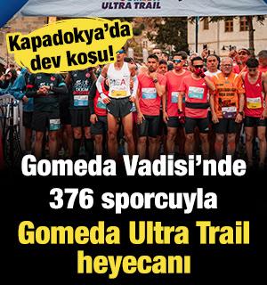 Kapadokya&rsquo;da dev koşu! Gomeda Vadisi&rsquo;nde 376 sporcuyla "ultra" heyecan
