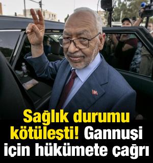 Sağlık durumu k&ouml;t&uuml;leşen Gannuşi i&ccedil;in serbest bırakılma &ccedil;ağrısı