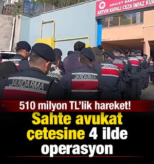 Sahte avukat &ccedil;etesine 4 ilde operasyon: 28 tutuklama