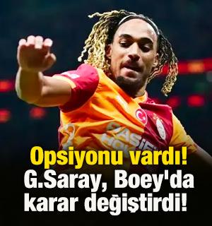 Opsiyonu vardı! G.Saray, Boey'da karar değiştirdi! 