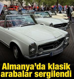 Almanya&rsquo;da klasik arabalar sergilendi