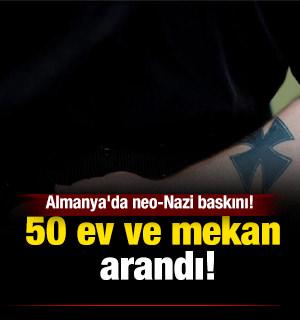 Almanya'da neo-Nazi baskını! 50 ev ve mekan arandı!