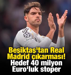 Beşiktaş'tan Real Madrid &ccedil;ıkarması! 40 milyon Euro'luk stoper