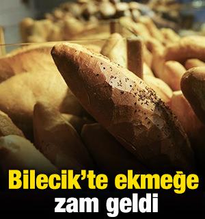Bilecik'te ekmeğe zam geldi