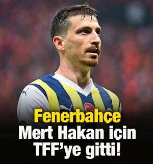 Fenerbah&ccedil;e Mert Hakan Yandaş i&ccedil;in TFF'ye gitti!