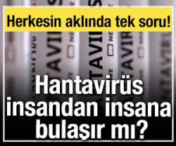 Herkesin aklında tek soru! Hantavir&uuml;s insandan insana bulaşır mı?