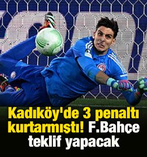 Kadık&ouml;y'de 3 penaltı kurtarmıştı! F.Bah&ccedil;e teklif yapacak