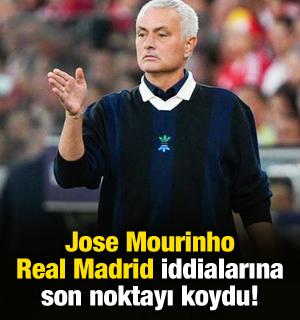 Mourinho Real Madrid iddialarına son noktayı koydu