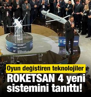 ROKETSAN 4 yeni sistemini tanıttı! Oyun değiştiren teknolojiler