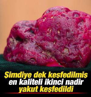 Şimdiye kadar keşfedilmiş en kaliteli ikinci nadir bir yakut keşfedildi