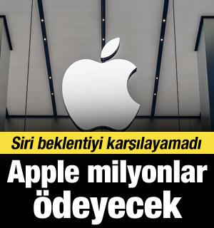 Siri&rsquo;nin beklentiyi karşılayamaması Apple&rsquo;a pahalıya patladı: Milyonlarca dolar &ouml;deyecek!