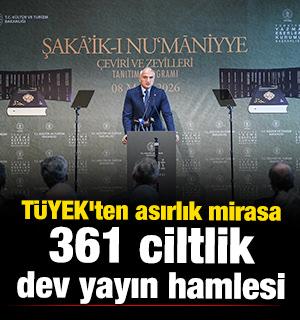 T&Uuml;YEK'ten asırlık mirasa 361 ciltlik dev yayın hamlesi 
