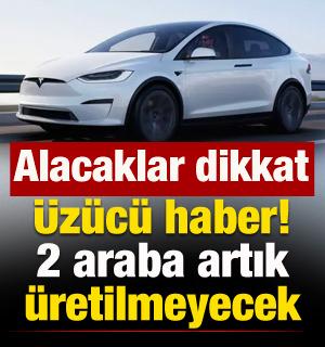 2 otomobil artık &uuml;retilmeyecek: Almak isteyenleri &uuml;zecek haber!