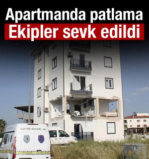 Antalya'da apartman dairesinde patlama