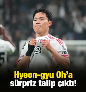 Beşiktaş'ın s&uuml;per golc&uuml;s&uuml; Hyeon-gyu Oh'a s&uuml;rpriz talip!