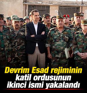Devrik Esad rejiminin Genelkurmay Başkan Yardımcısı yakalandı