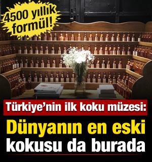 D&uuml;nyanın en eski parf&uuml;m&uuml; burada! T&uuml;rkiye&rsquo;nin ilk koku m&uuml;zesi: Misparta Koku Medeniyeti