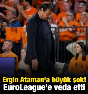 Ergin Ataman'a b&uuml;y&uuml;k şok! EuroLeague'e veda etti