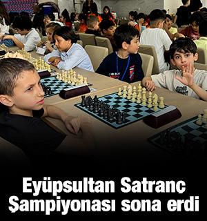 Ey&uuml;psultan Satran&ccedil; Şampiyonası tamamlandı
